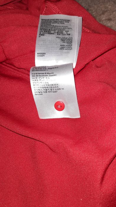 Czerwona sukienka H&M 40