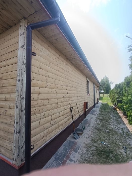 piaskowanie malowanie domów drewnianych z cegły, kamienia,