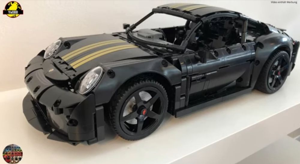 Klocki marki CADA model Porsche Ruf