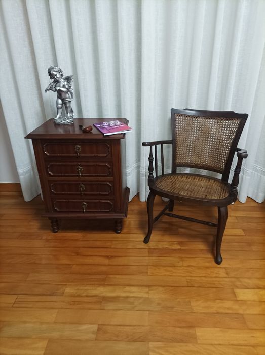 Conjunto clássico antigo restaurado