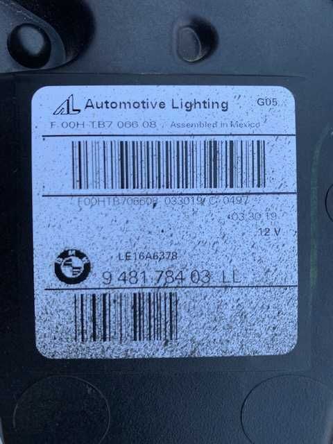 BMW X5 G05 X6 G06 Full Led 2018 -  Lampa prawa