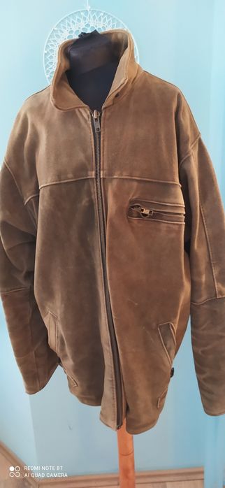 Skóra licowa w kolorze camel rozmiar XXL