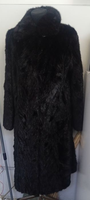 Норкова шуба натуральна