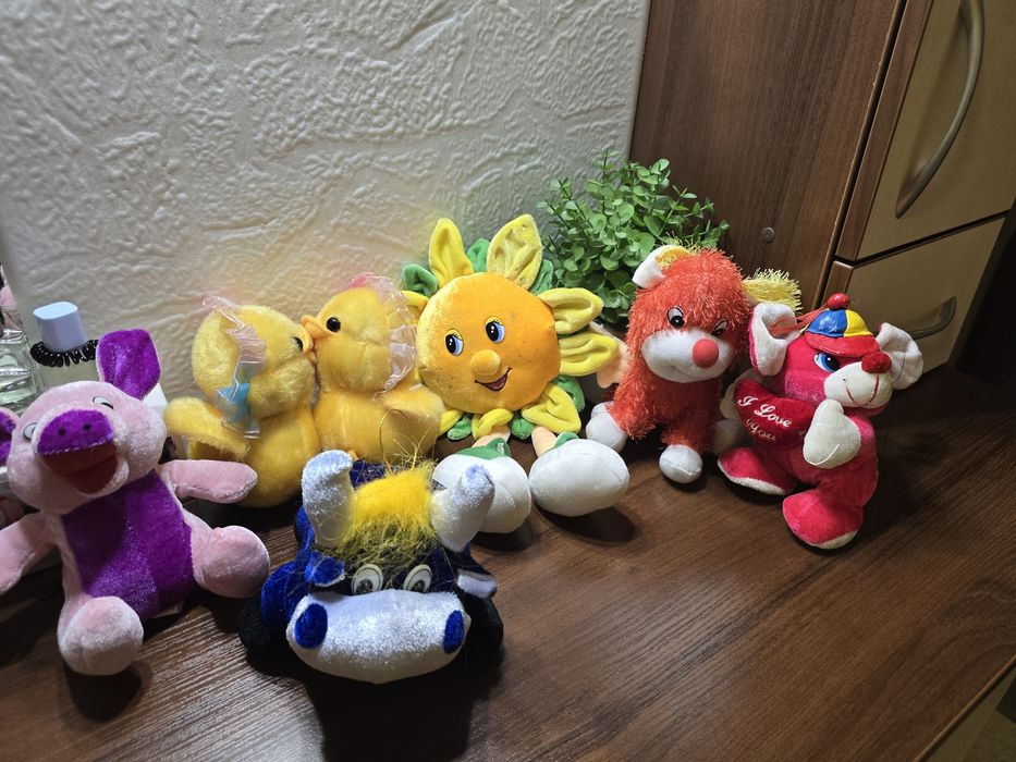 М'які іграшки маленького розміру