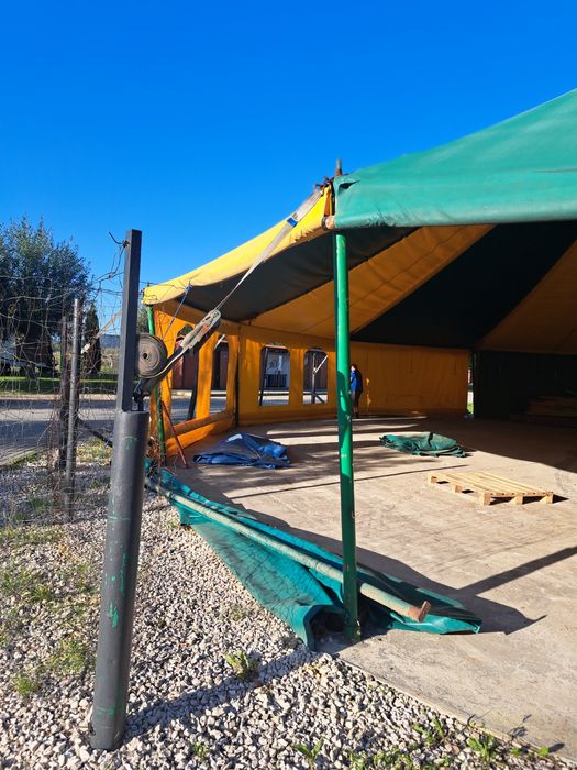 Namiot cyrkowy  graz wiata zadaszenie  ujeżdzalnia dla koni  stadlina