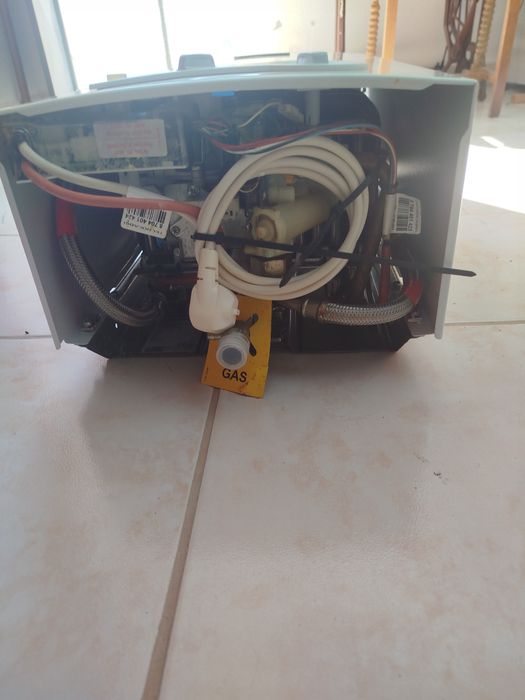 Esquentador junkeres inteligente com ventilador