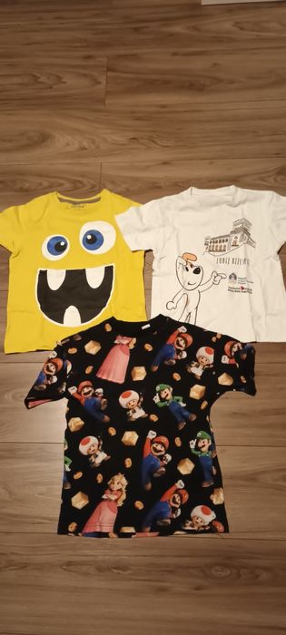 T-shirt krótki rękaw/ dziecięcy - chłopięcy rozmiar 122