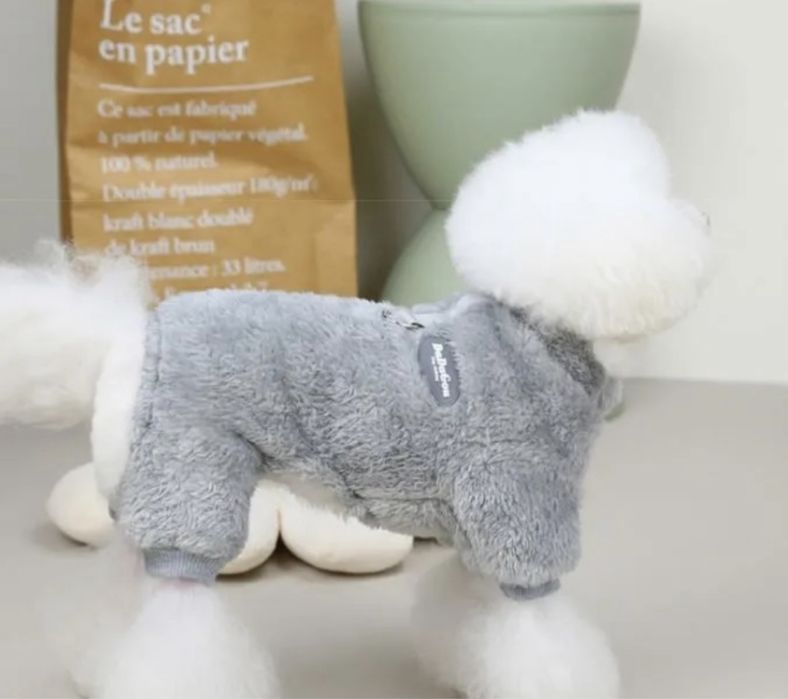 Одежда для собак маленьких пород комбинезон побшевый