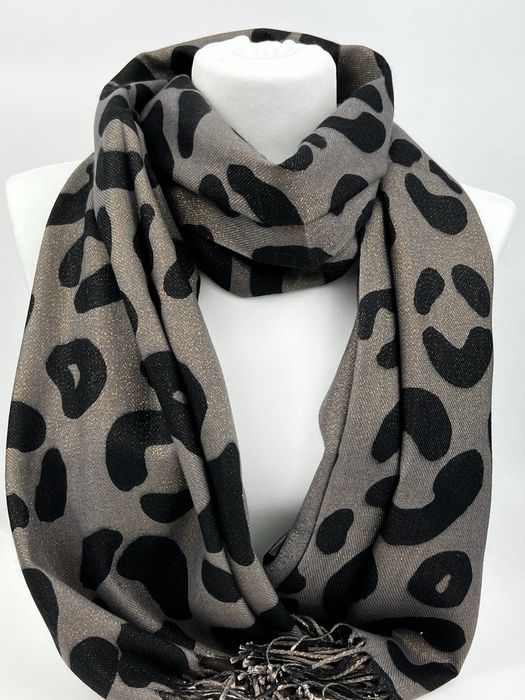 Szal jesienno-zimowy