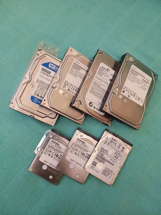 Накопичувач, жорсткий диск, HDD 2.5 | 3.5 500Gb 750Gb 1Tb 2Tb в асортименті