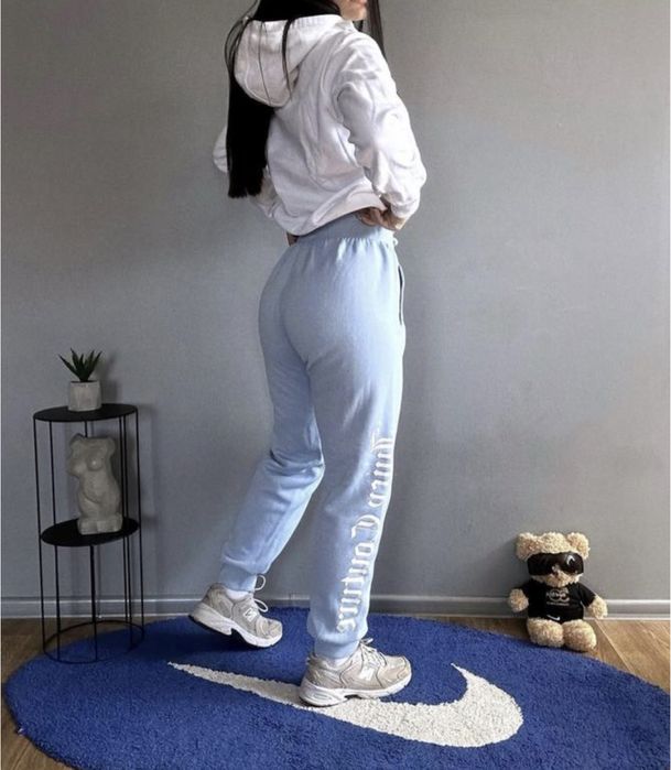 Блакитні спортивні штани juicy couture