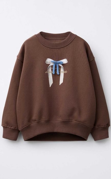 Світшот Zara на флісі для дівчаток 11-12 років