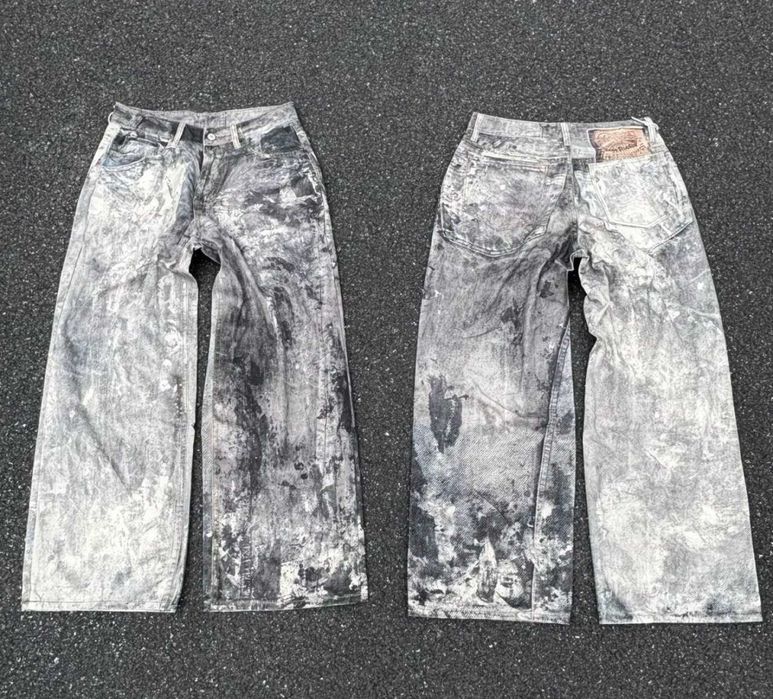 В наявності | Штани Acne Studios jeans джинси rap baggy