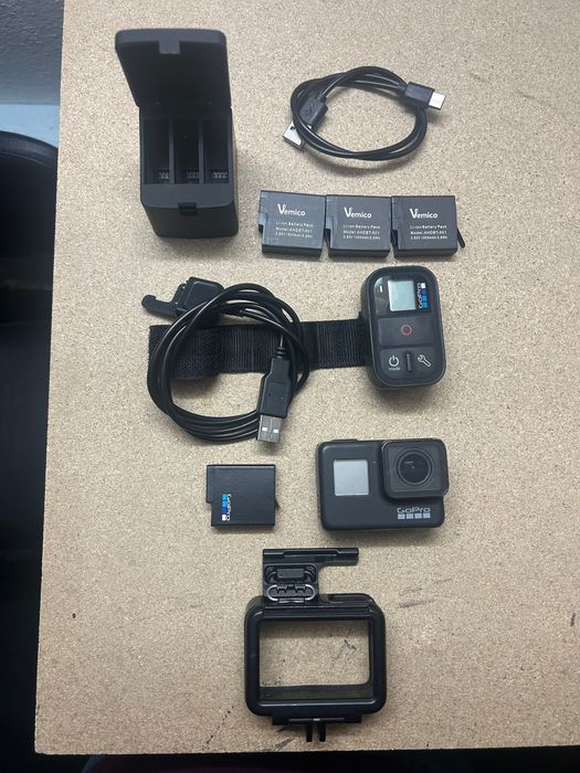 Gopro 7 Black com acessórios