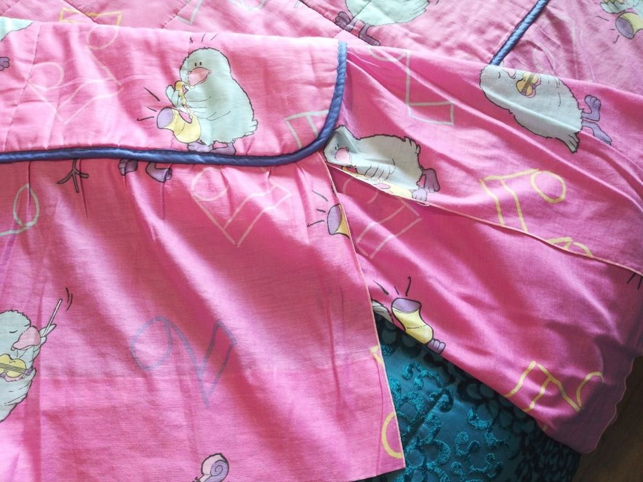 Colcha coberta cama solteiro c/ uma fronha almofada decoração juvenil