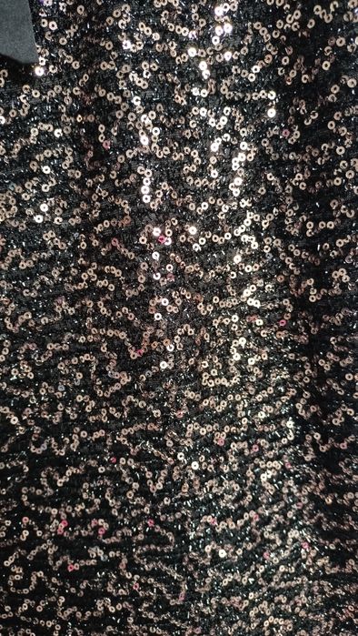 Tunika złote cekiny rozmiar L