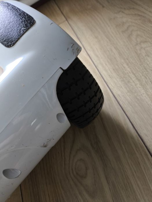 Deska elektryczna hoverboard biała fitkraft