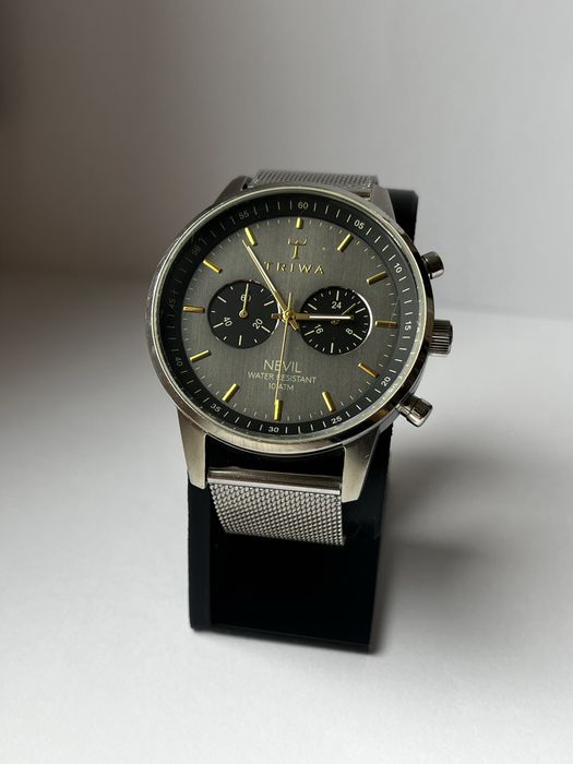 Чоловічий годинник Triwa Smoky Newil - Chronograph