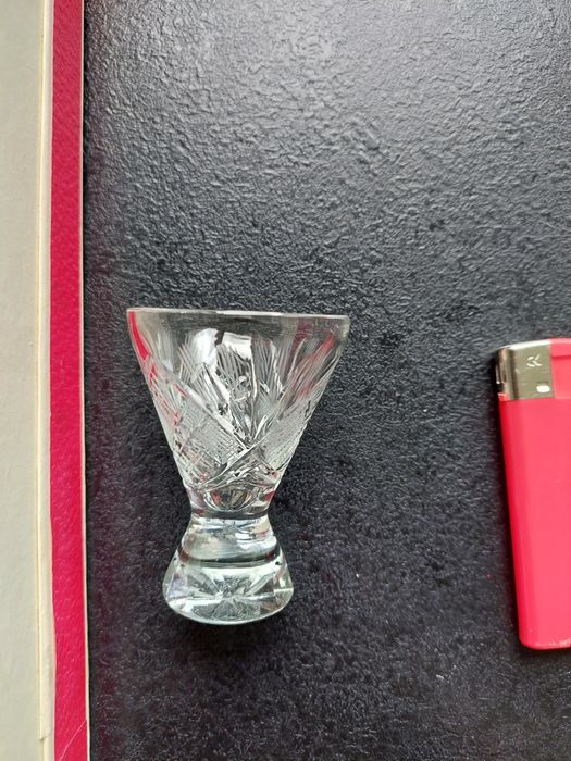 Kieliszki kryształowe prl