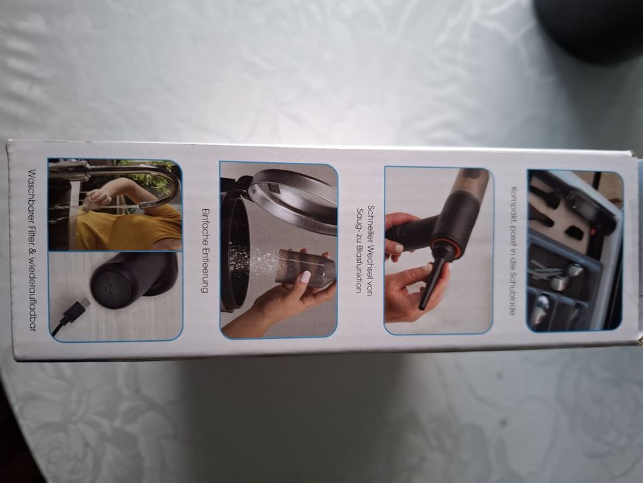 Odkurzacz ręczny 2 w 1 z funkcją wydmuchu