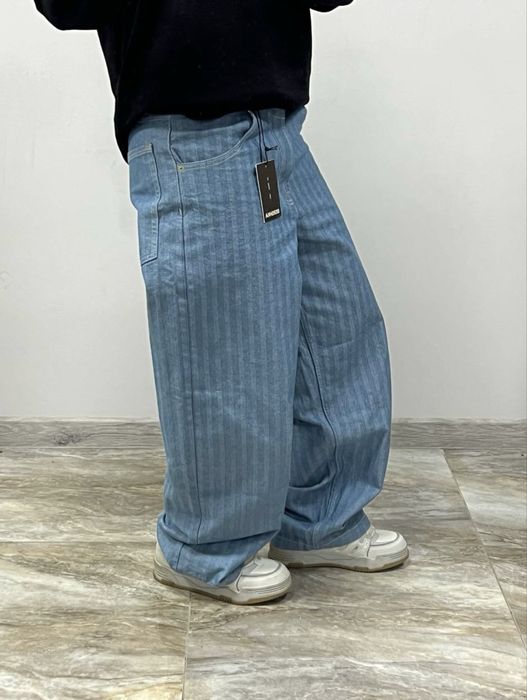 Нові широкі реп джинси BAGGY rap jeans широкие джинсы бегги fubu ecko