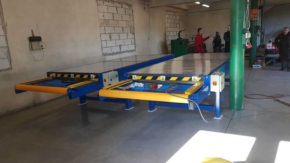 Trapeziarka,PROFILARKA Maszyna do produkcji blachy trapezowej T-7