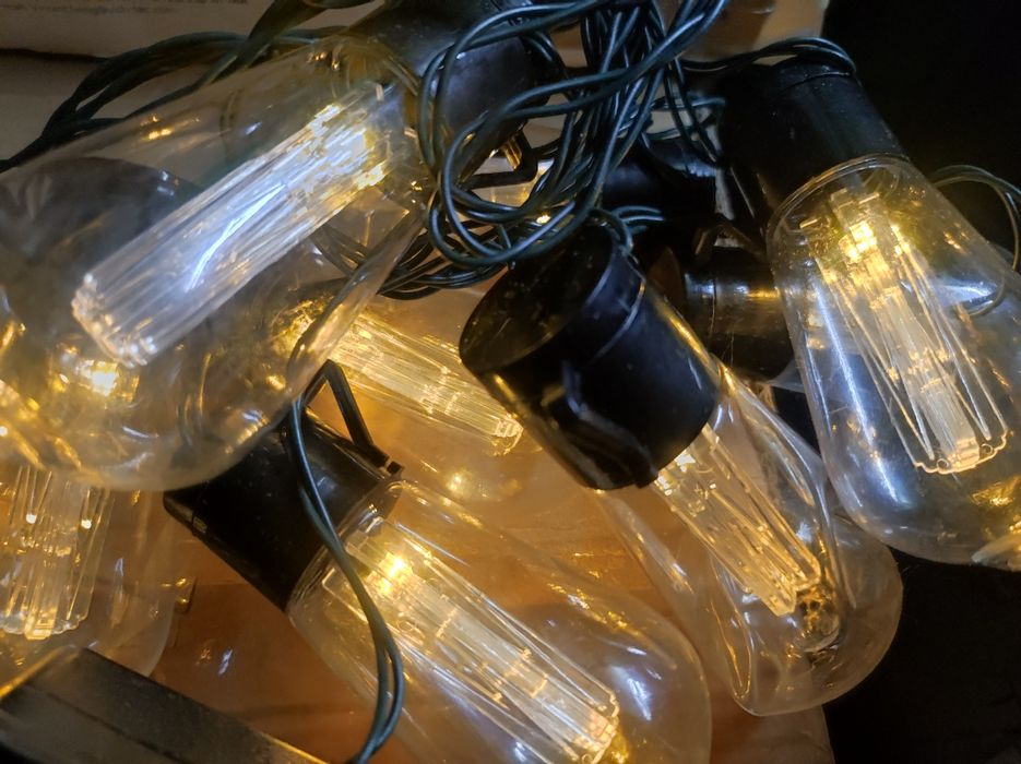 Corrente de luzes solares