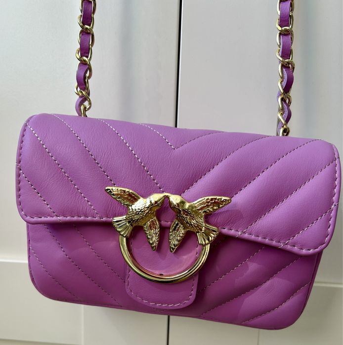 Skóra naturalna w kolorze lila