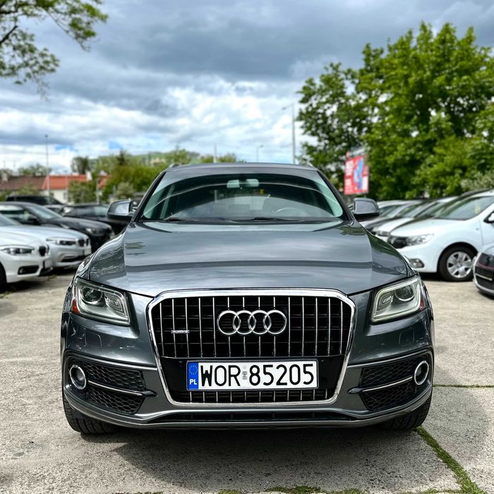 Audi Q5 8R Quattro | S-Line | 2.0tfsi 220KM | Automat Tip-Tronic | Panorama | Skóry | Zadbany | 2014