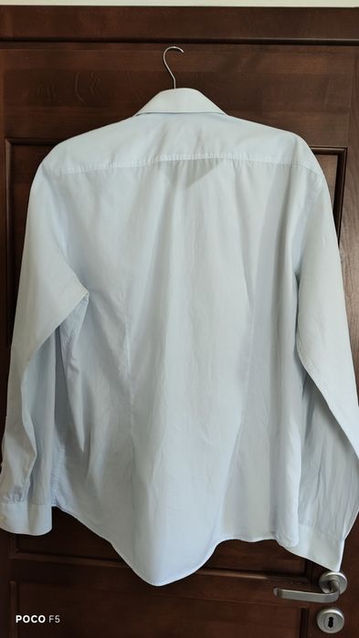 Strellson taliowana jasnobłękitna koszula rozm 43