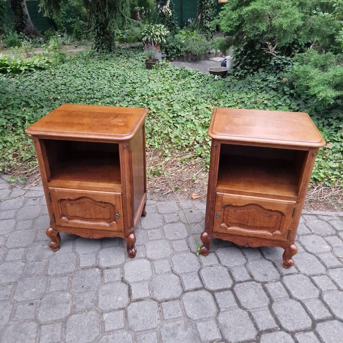 Komplet 2 szafki nocne w stylu ludwikowskim