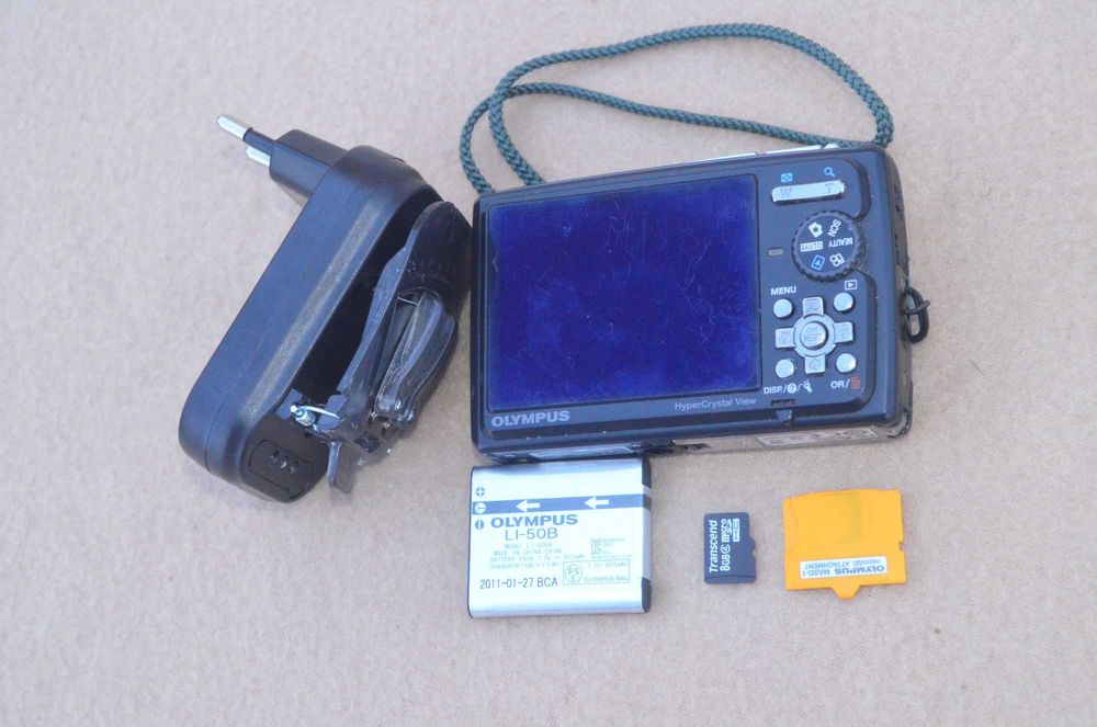 Широкоугольный Olympus Olympus µ TOUGH-6010 цифровик мыльница компакт