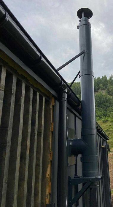 Димар сендвіч + Димохідні труби з нержавійки - ПІД КЛЮЧ