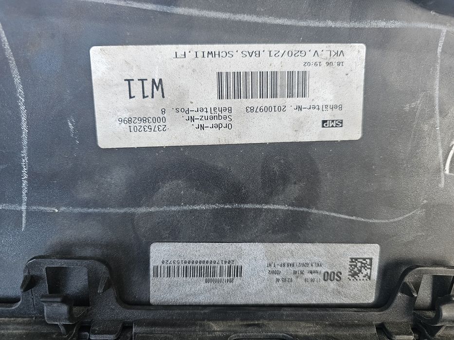 Parachoques Frente / Frontal + Traseiro / Tras BMW Serie 3 G20 / G21