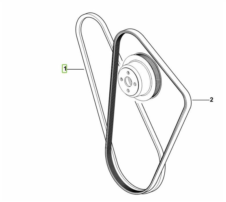 Pas AV 12,7 x 1225 mm (2.4119.143.0)