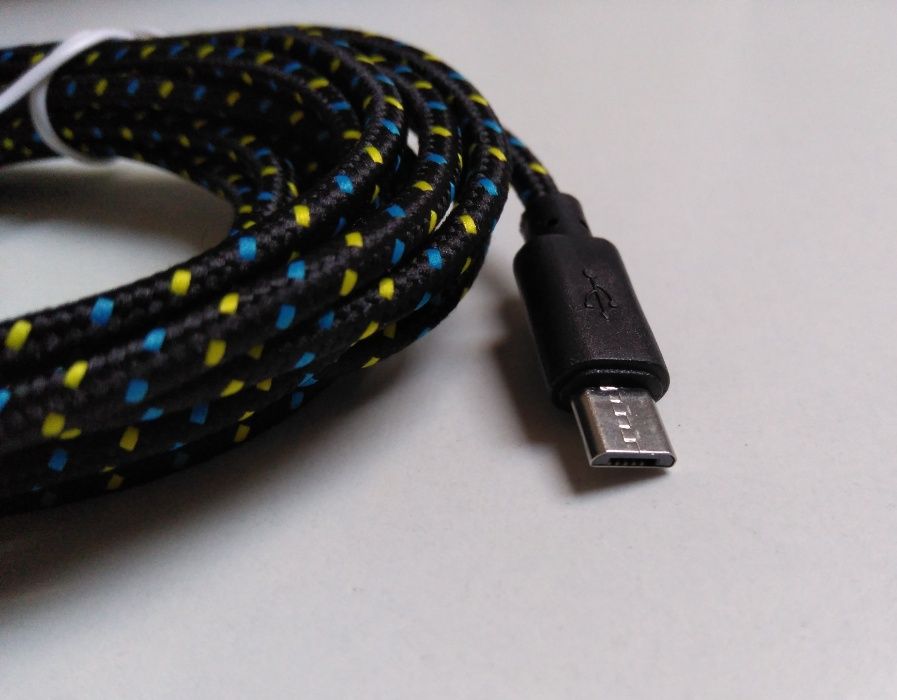 3-Meter Data or Charging Cable, USB to Micro USB64286193676417122