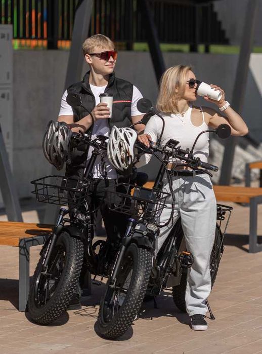 ТОП Електровелосипед KETELES електрофетбайк складний KF9 750W 13Ah 20"