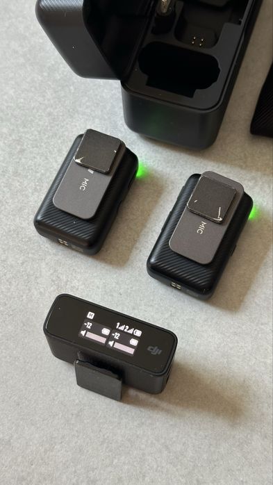 DJI Mic zestaw mikrofonów mikroporty