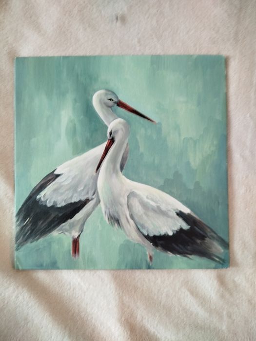 Картина Лелеки.Не по номерам.