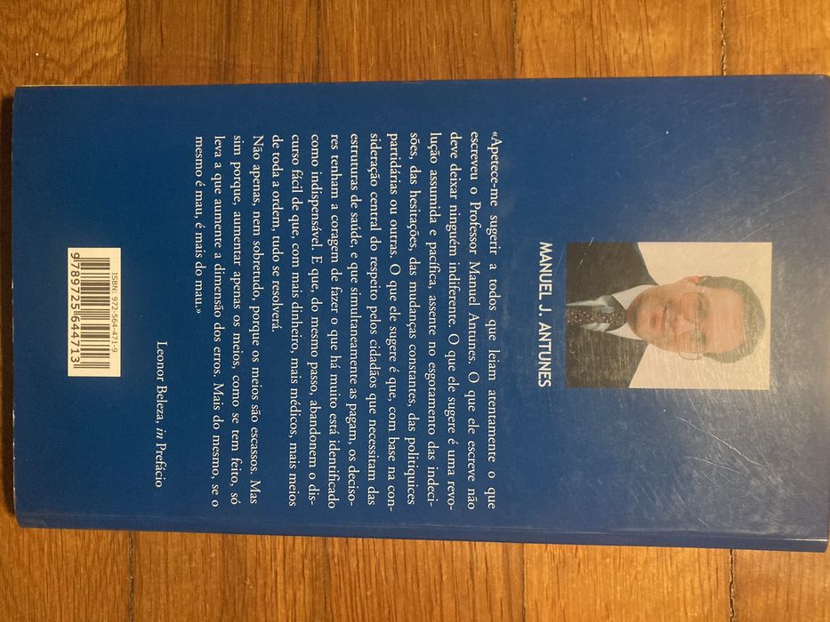 Livro “A doença da saúde”