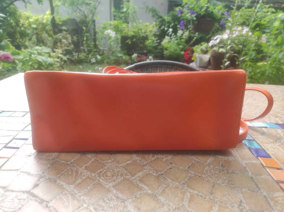 Torebka na ramię pomarańczowa