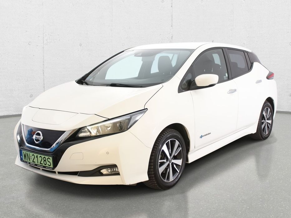 Nissan Leaf Bateria 100% PEWNY Full Dealer ASO Navi Pakiet ZIMA Gwarancja fabr.