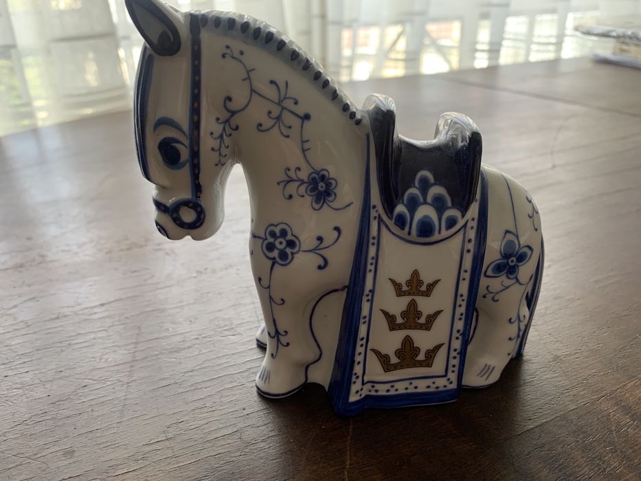 Figura porcelana de cavalo