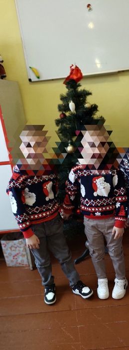 Дуже гарні зимові кофтинки для двійні