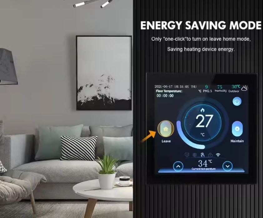 Termostat pokojowy WiFi smart DOM Alexa