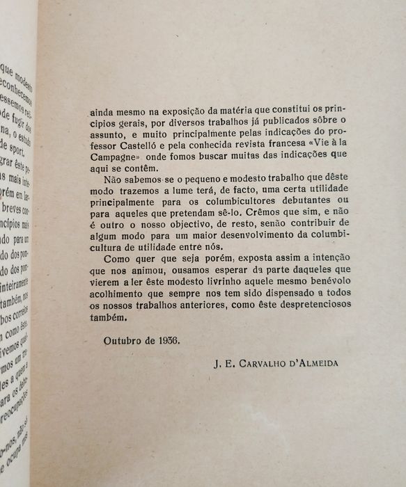 Manual de Columbicultura 1936 pombos