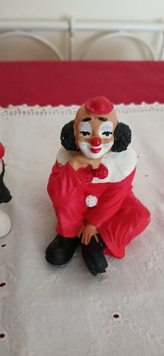 Dois palhaços decorativos Italianos
