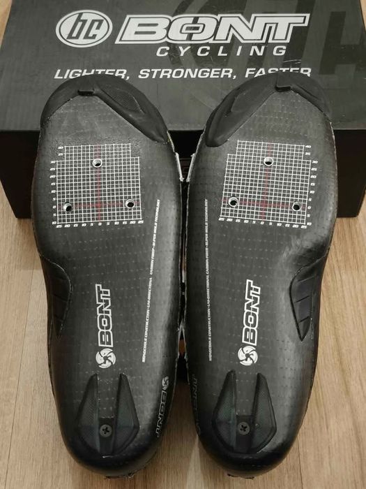 Sapatos de estrada Bont Vaypor S Carbon Termo-moldáveis "Novos"