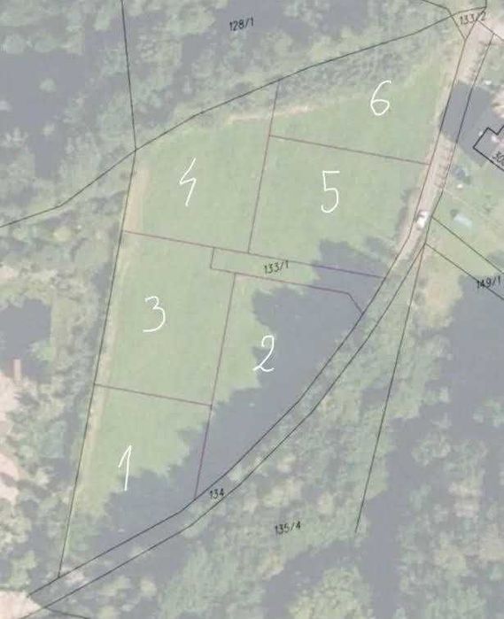 Głogoczów, 10 km od Krakowa działka budowlana o pow. 10ar