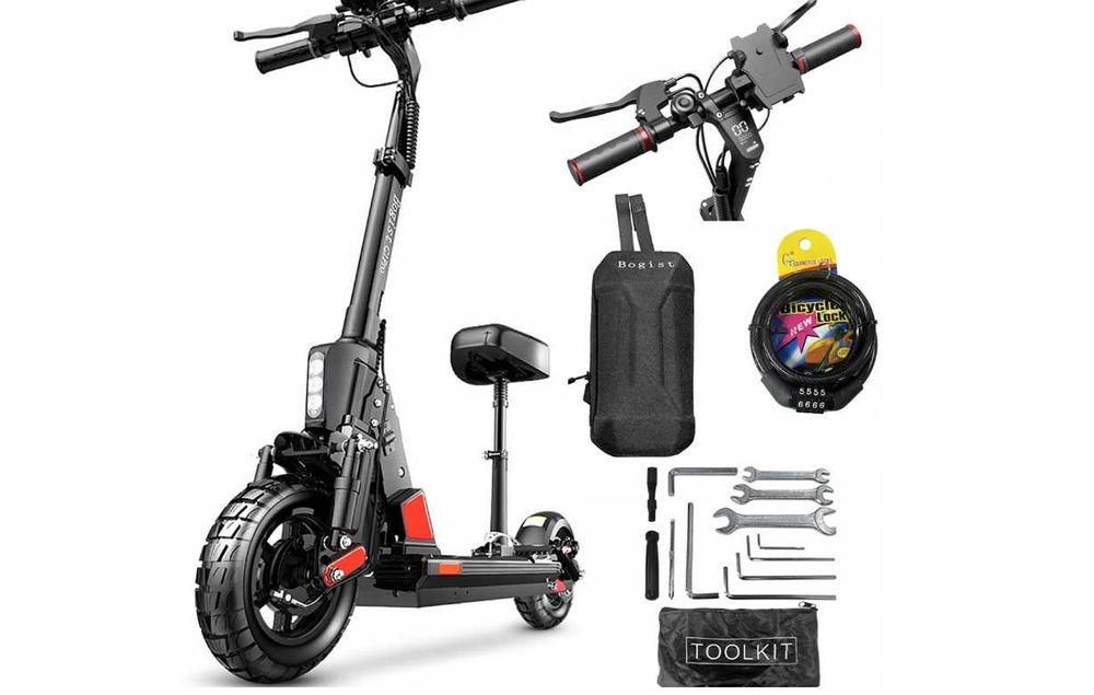 Hulajnoga BOGIST C1 Pro-Z siedziskiem-Składany 750 W 45 km/h
